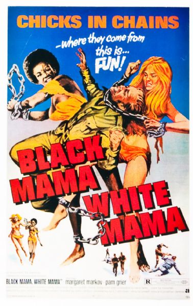 "Black Mama White Mama" Original Movie Poster